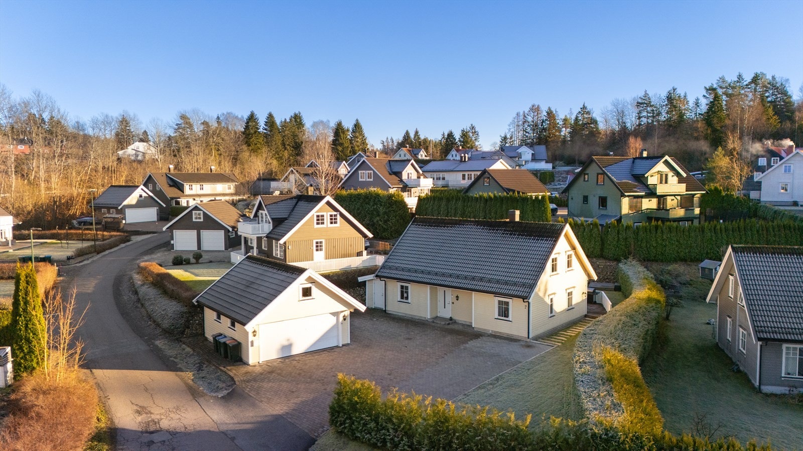 Dronefoto Galleribilde