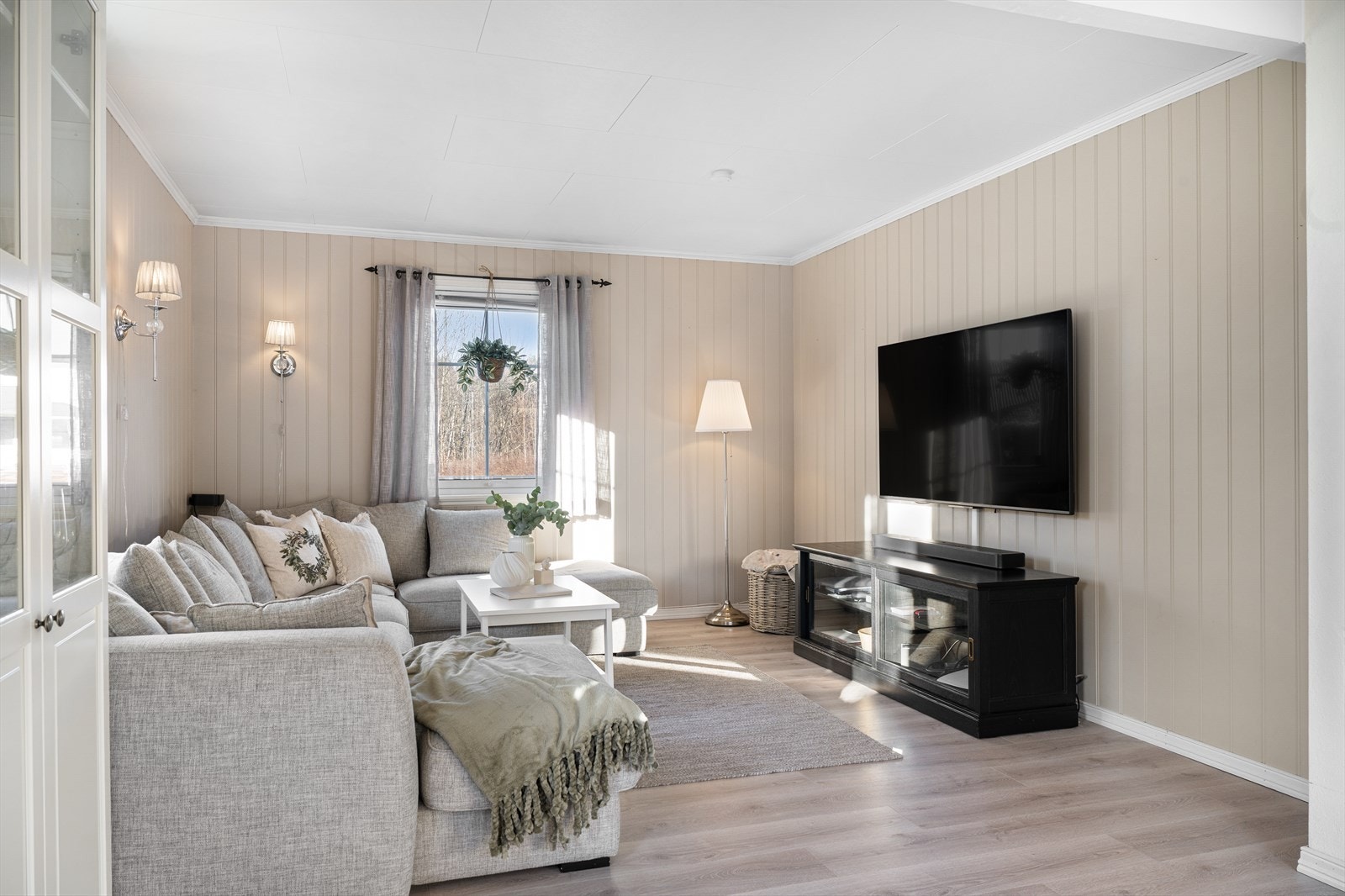 Koselig tv krok Galleribilde