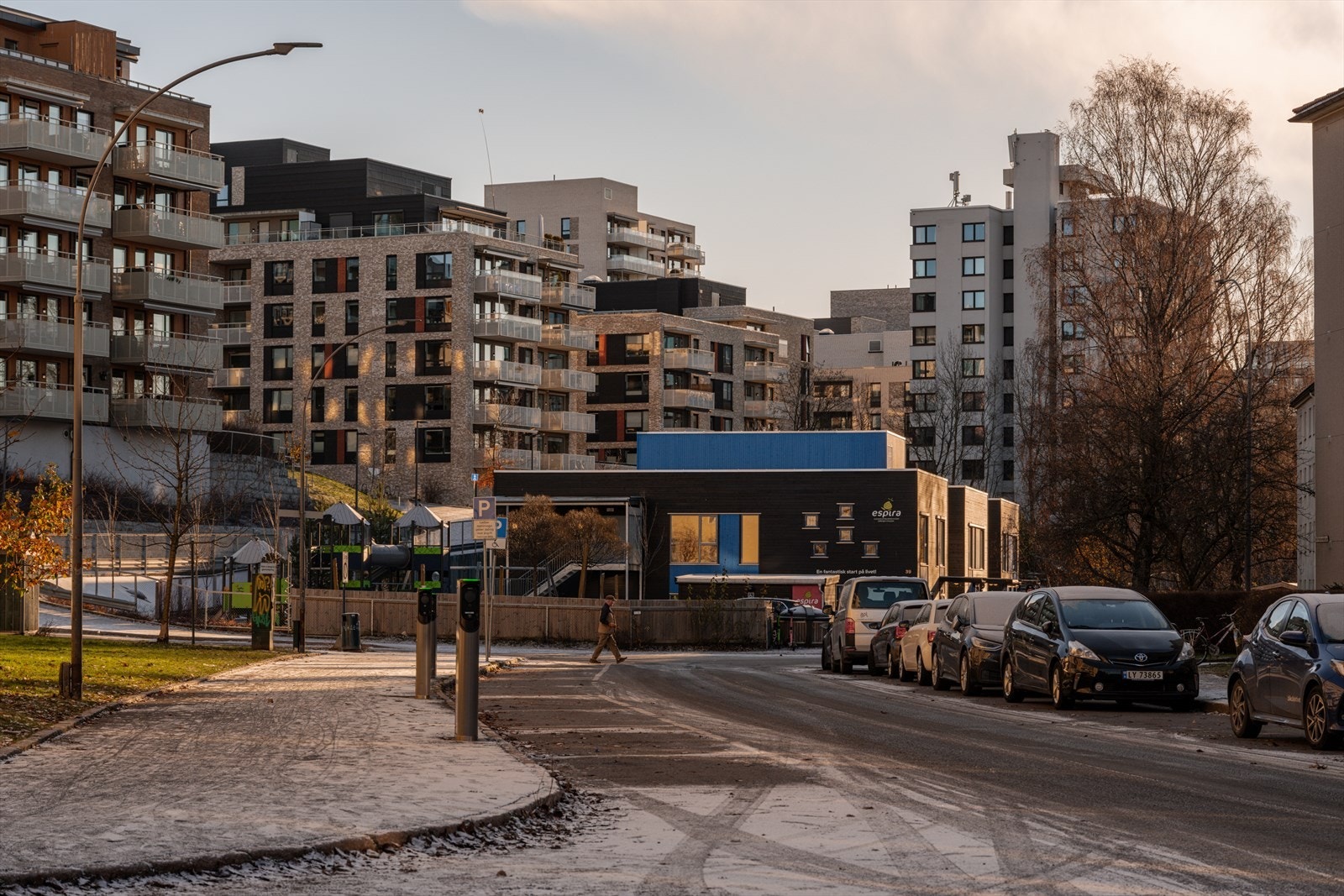 Storo borettslag har garasje- og parkeringsplasser som leies ut etter ansiennitet. Galleribilde
