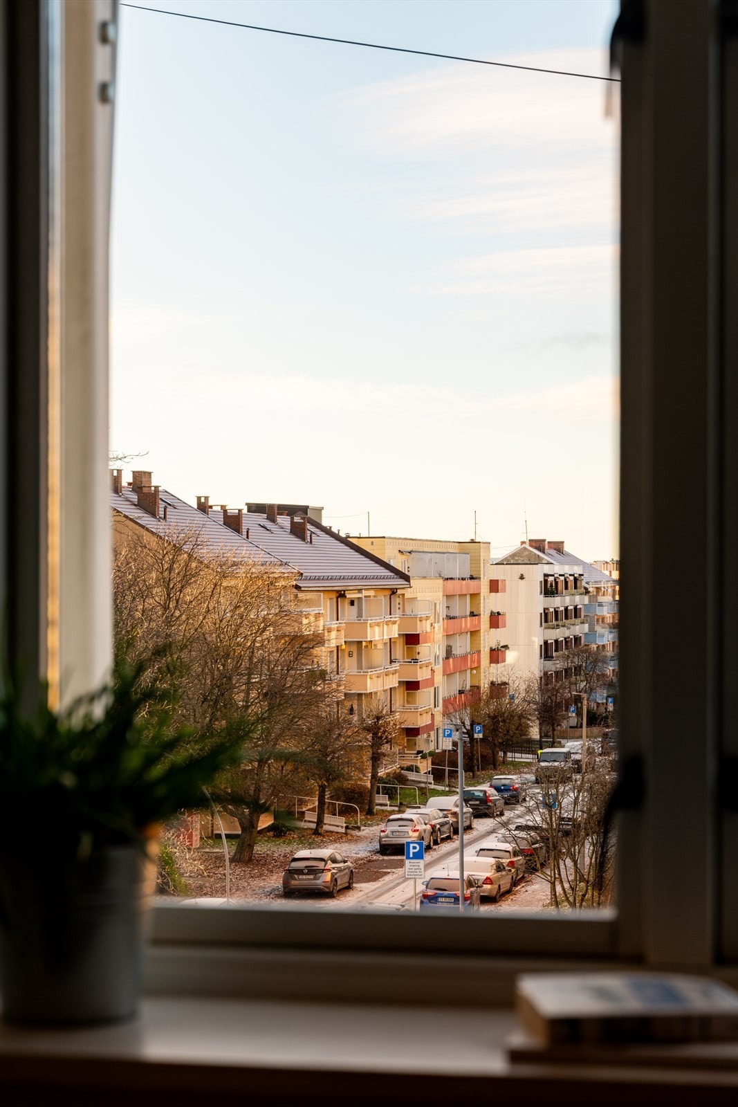 Utsyn fra hovedsoverommet. Galleribilde