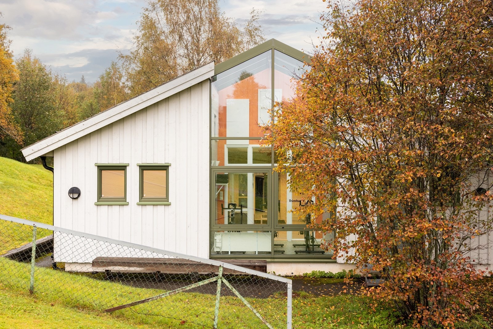 Her er det også eget trimrom for borettslaget. Galleribilde