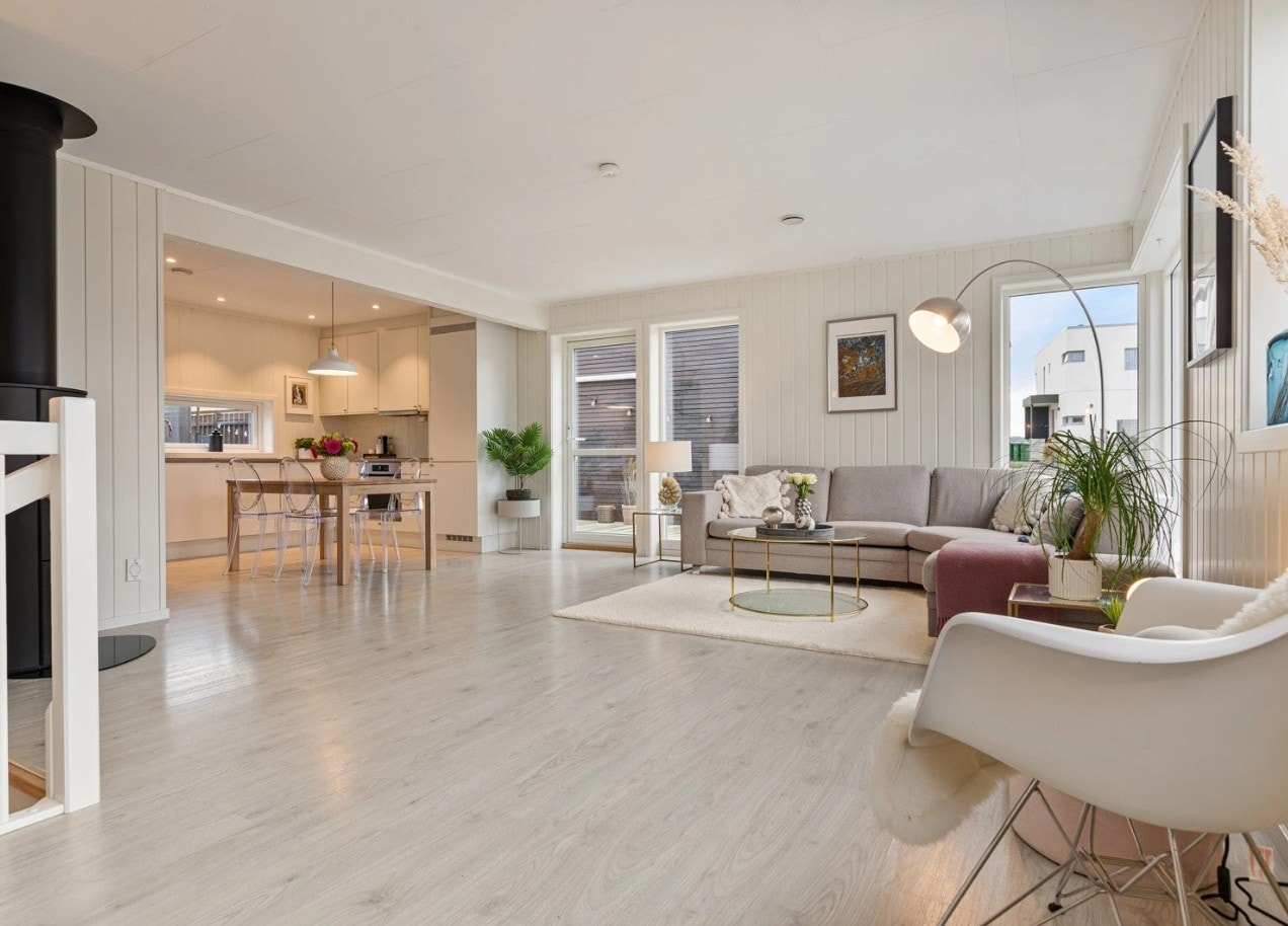 Det er også innstallert varmepumpe for behagelig inneklima året rundt Galleribilde