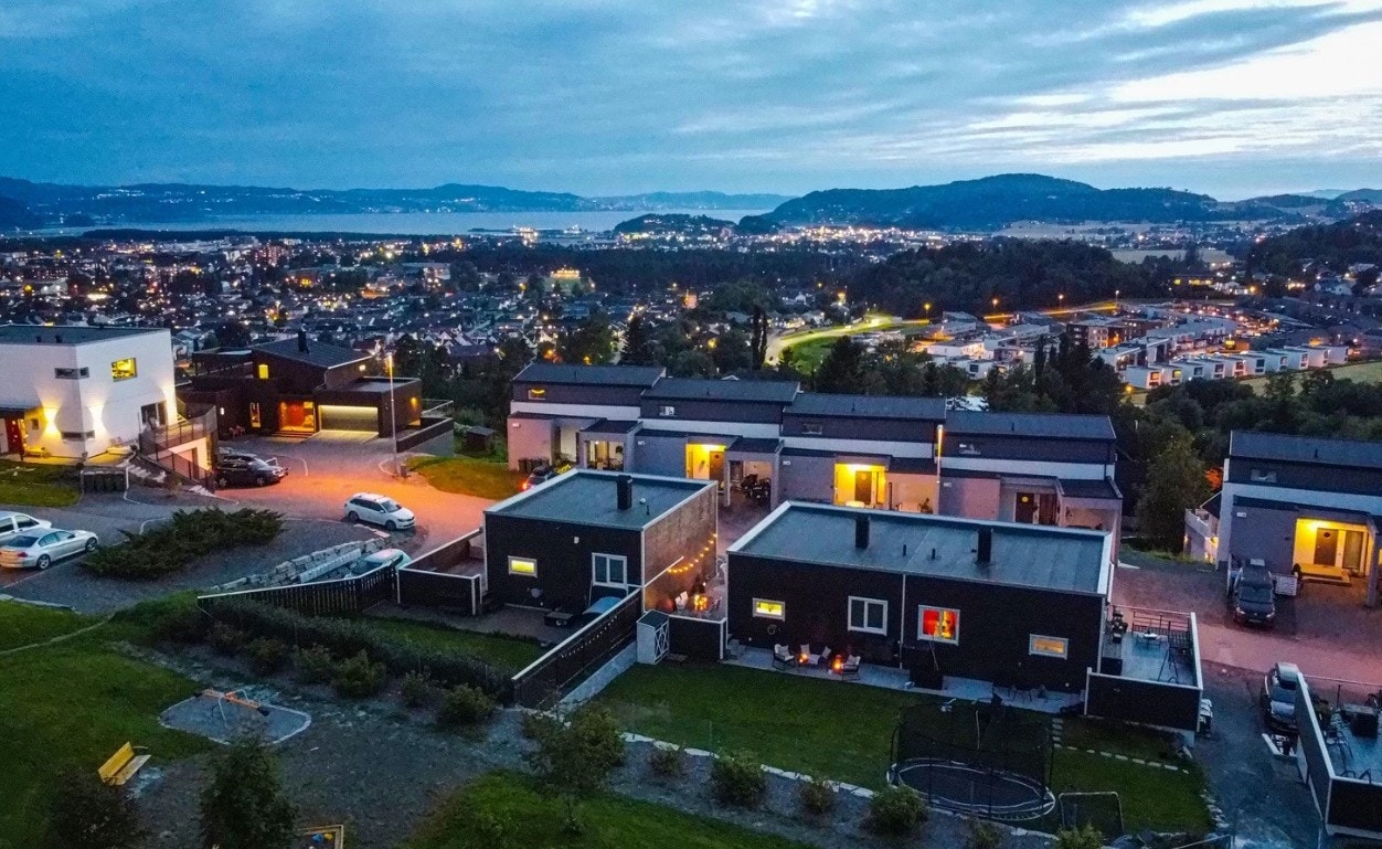 Husbyåsen er et nyetablert og familievennlig nabolag med kort vei inn til sentrum Galleribilde