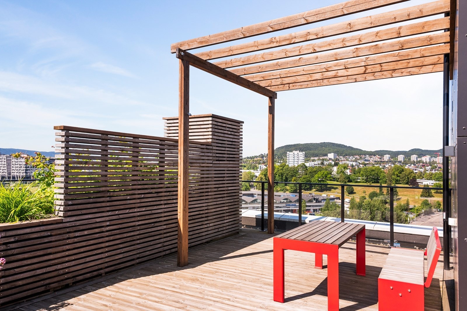 Det er også flere sittegrupper for beboerne. Galleribilde