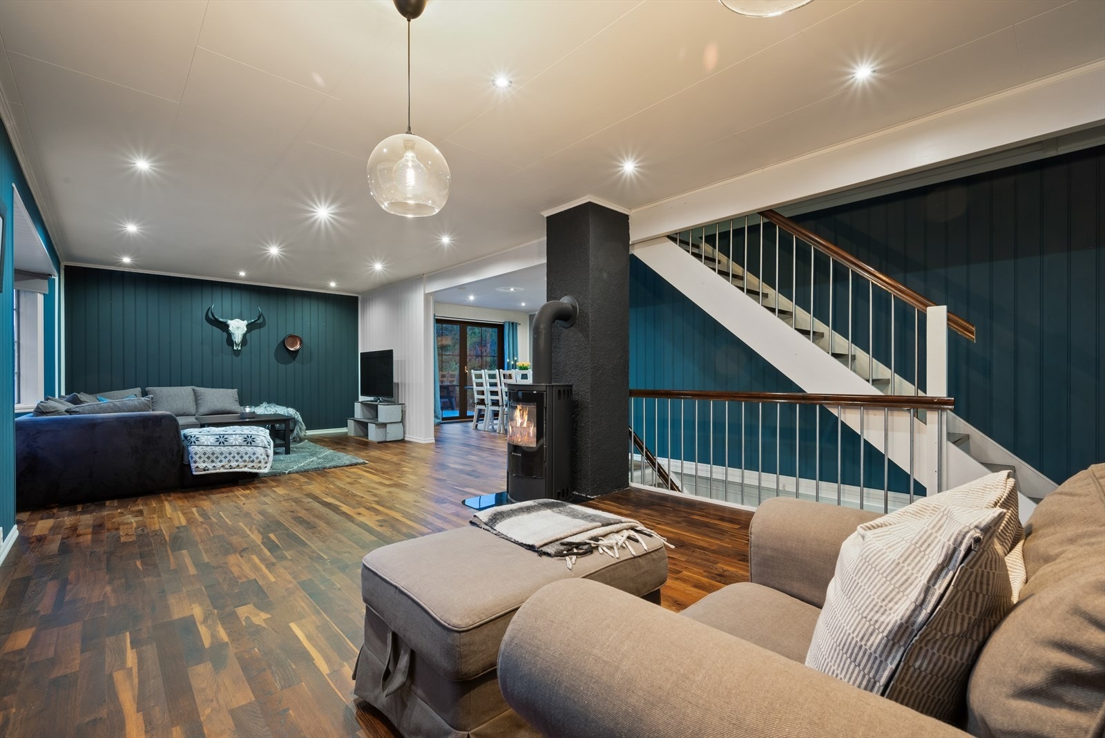 Vi beveger oss videre til boligens 2. etasje! Galleribilde