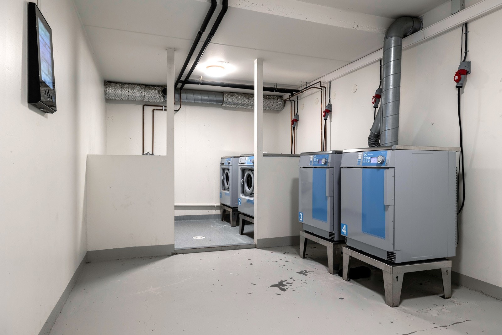 Borettslaget byr på svært gode fellesfasiliteter, blandt annet et fellesvaskeri. Galleribilde