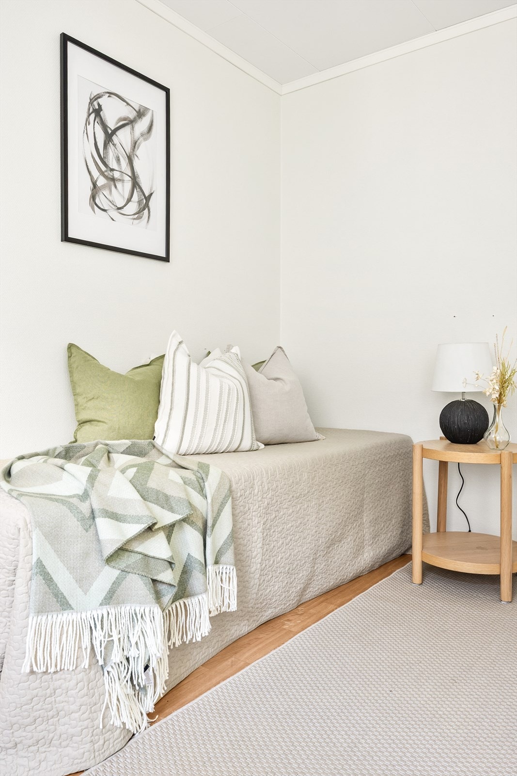 Rommet gir fleksibilitet for ulike møbleringsløsninger etter behov. Galleribilde