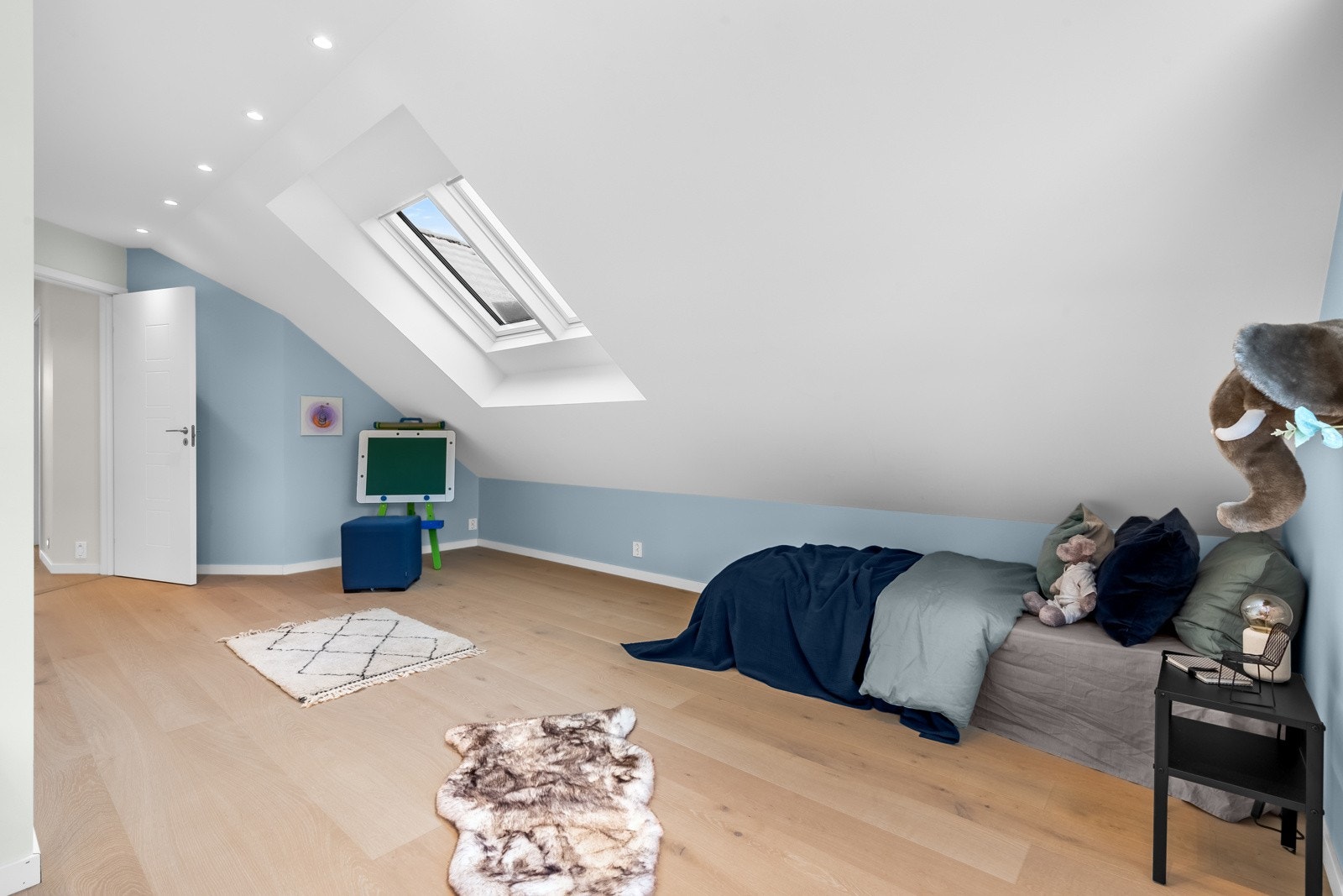 Enkelt å innrede rommet etter både ønske og behov