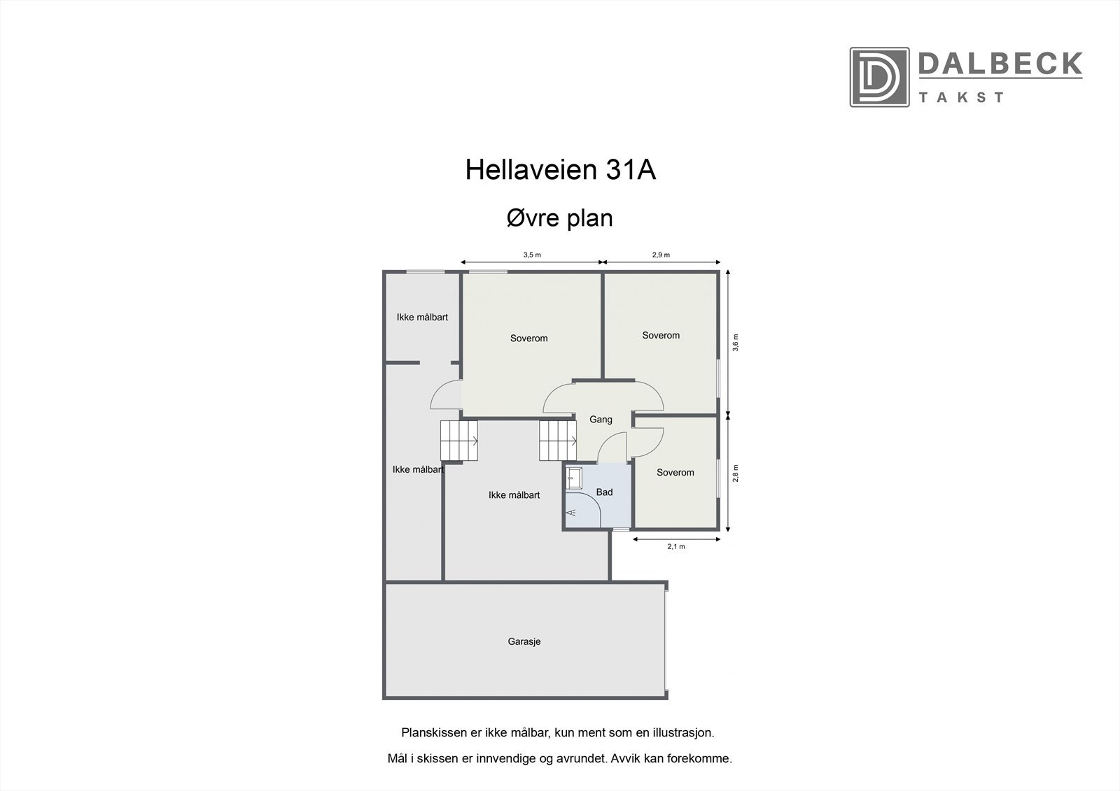 Plantegning - Øvre plan Galleribilde