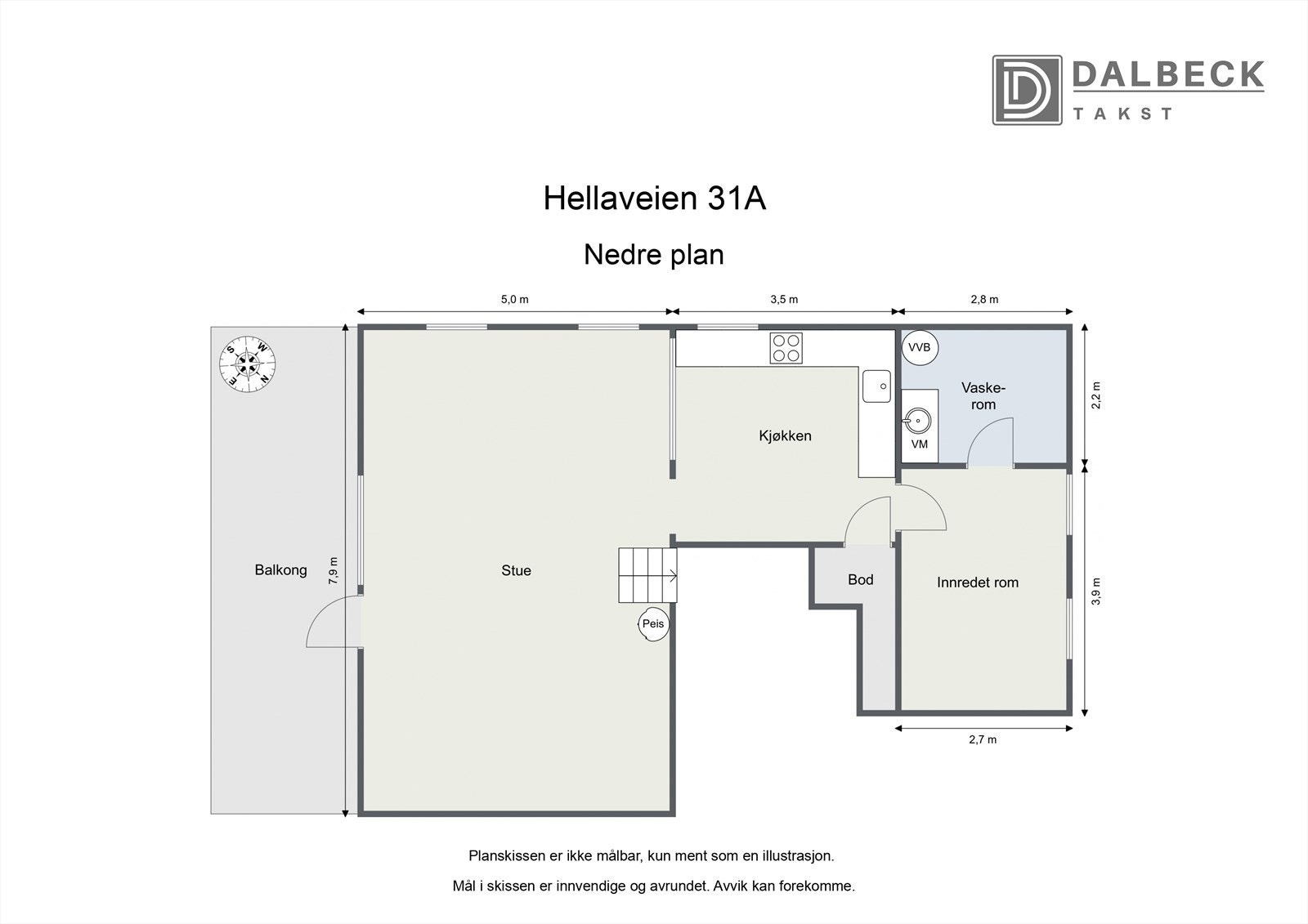 Plantegning - Nedre plan Galleribilde