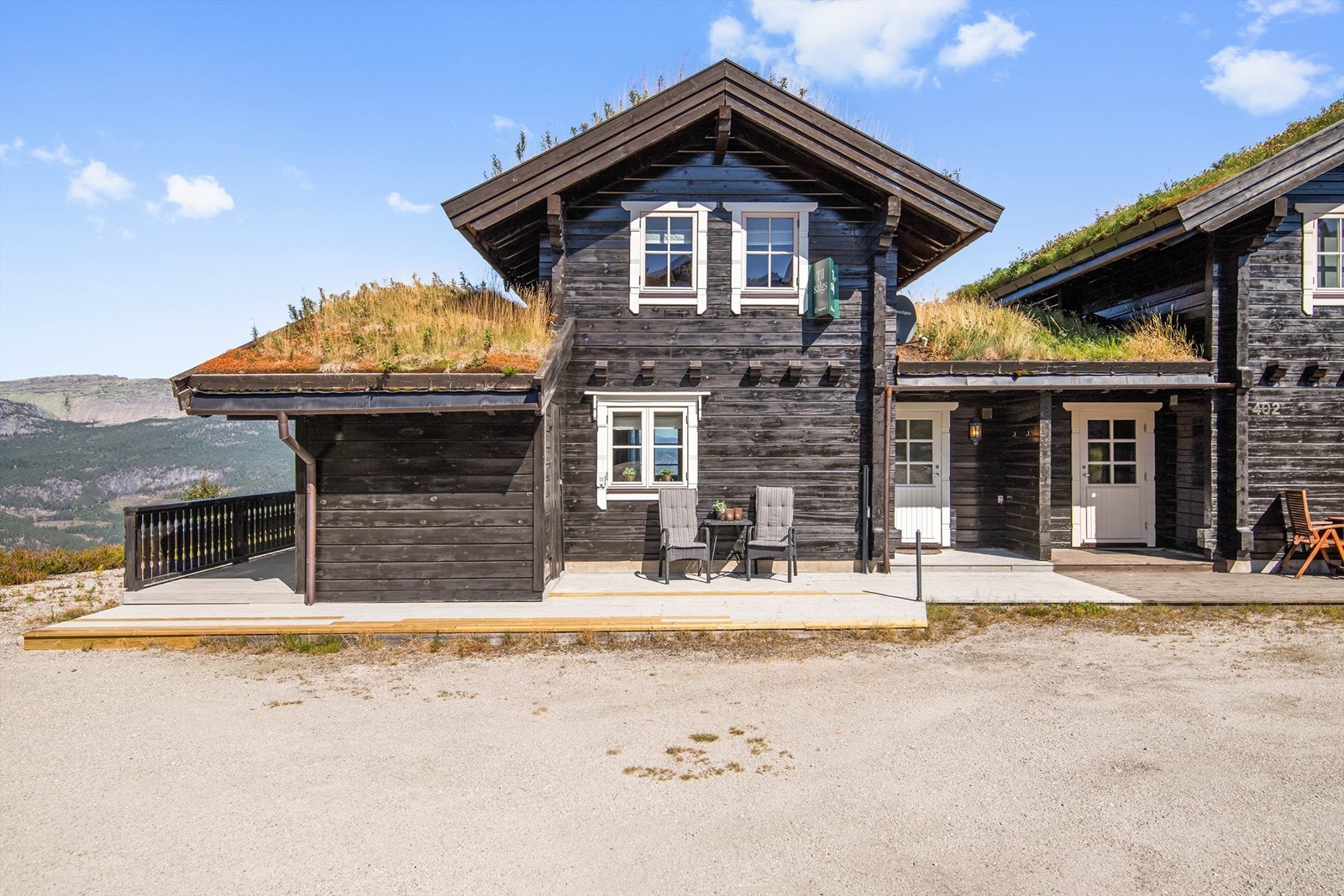 Her nytes ettermiddagssolen Galleribilde