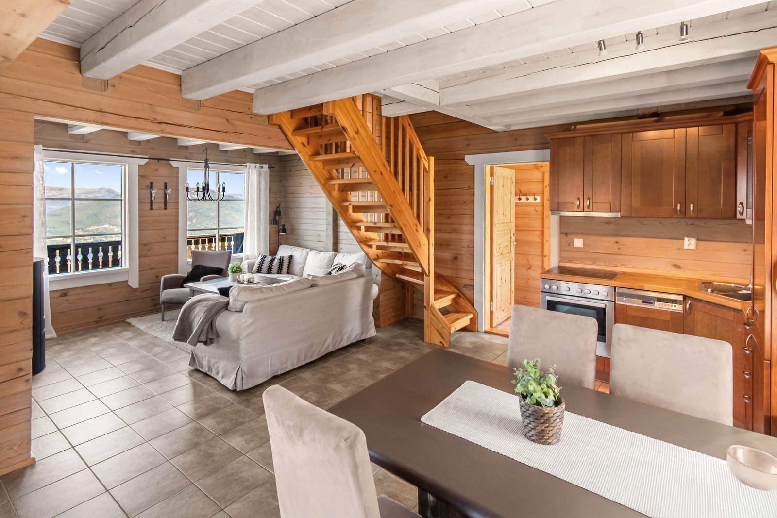 Alt ligger til rette for sosiale sammenkomster Galleribilde