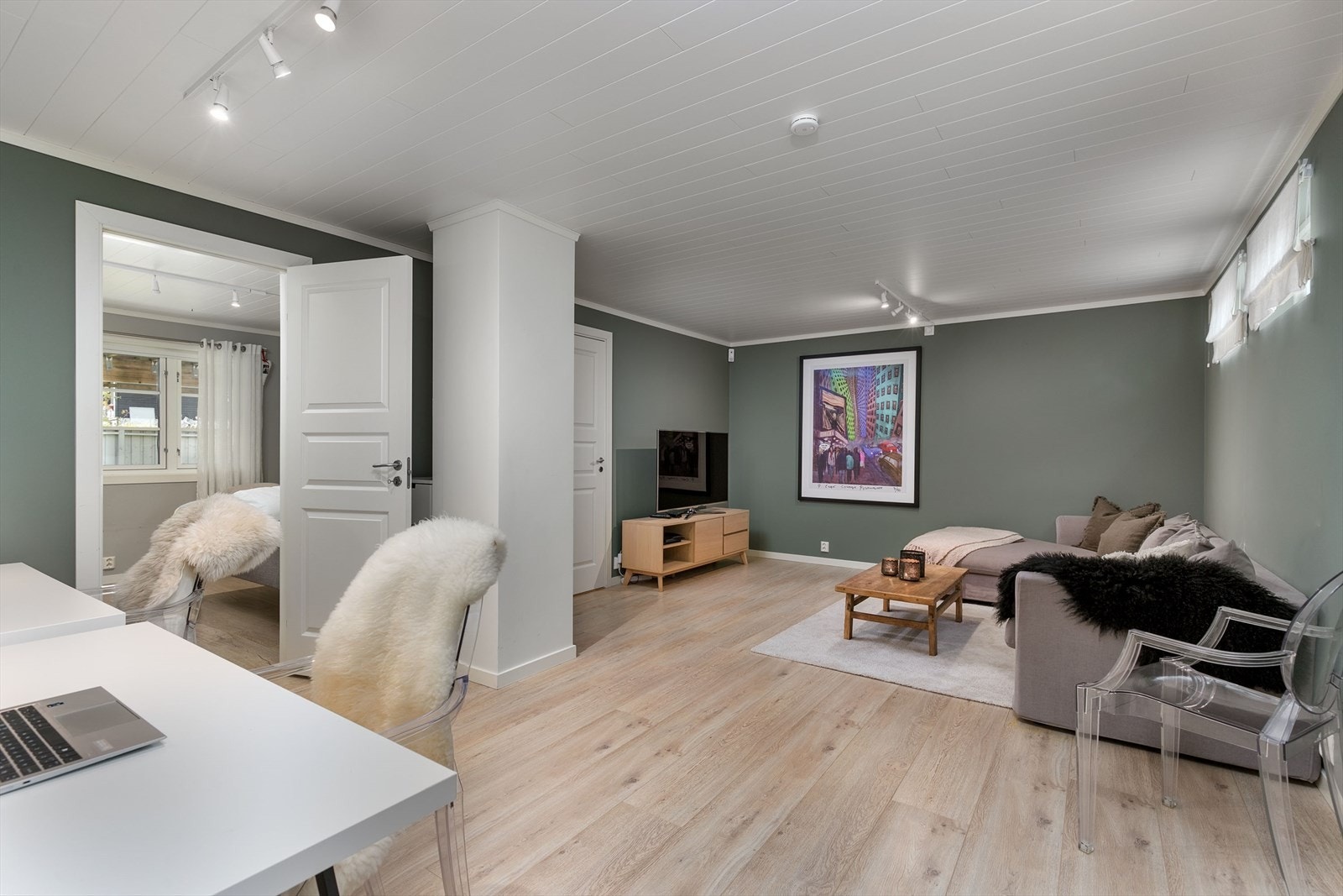 Her kan man også fint etablere en hjemmekontorløsning ved behov. Galleribilde