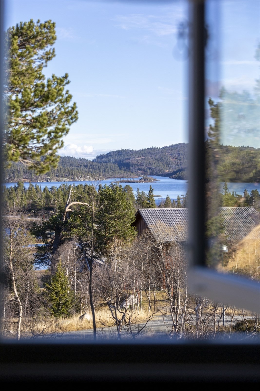 Utsikt fra soverom 2 i 2. etasje. Galleribilde