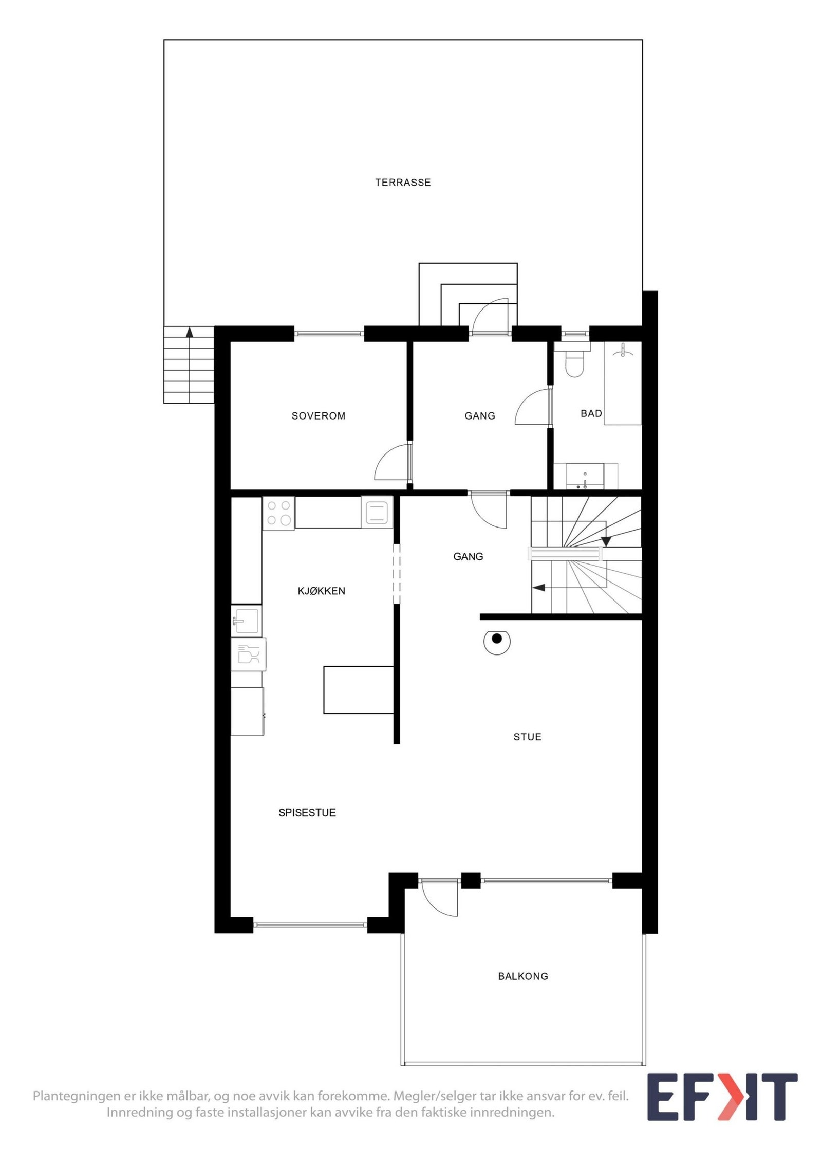 Plantegning 2. etg. Galleribilde