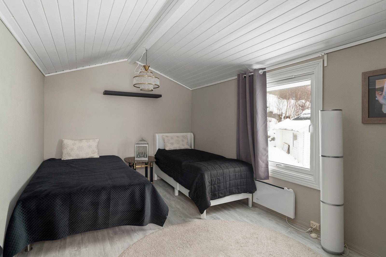 I annekset er det fin plass til tilreisende overnattingsgjester. Galleribilde