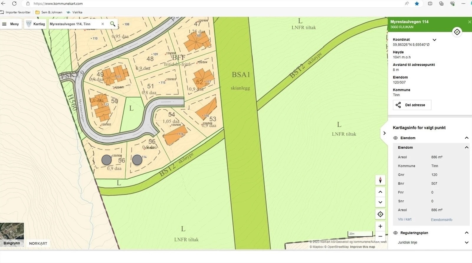 Situasjonskart Galleribilde