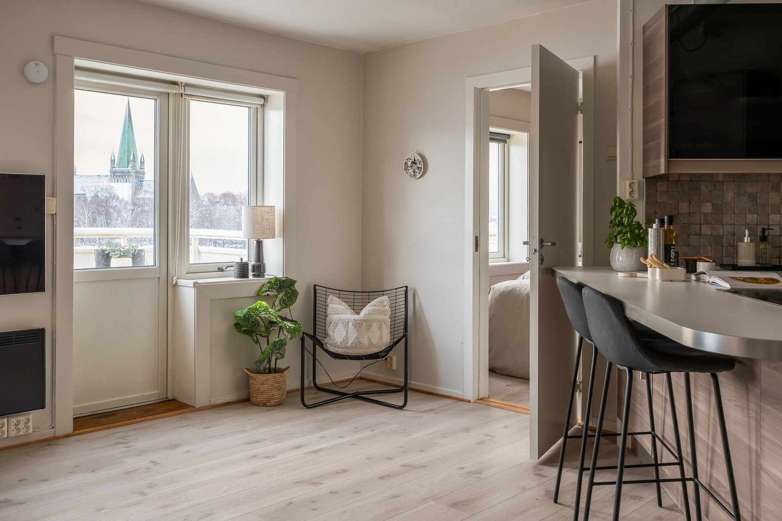 Totalt bruksareal er 57 kvm. Galleribilde