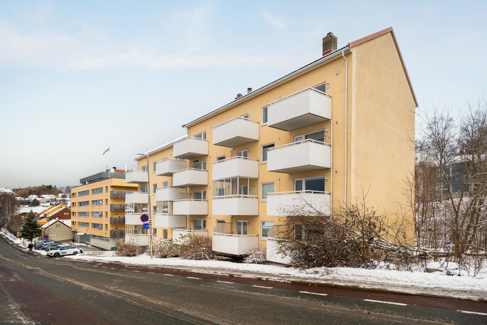 God beliggenhet i byggets 4. etasje. Galleribilde