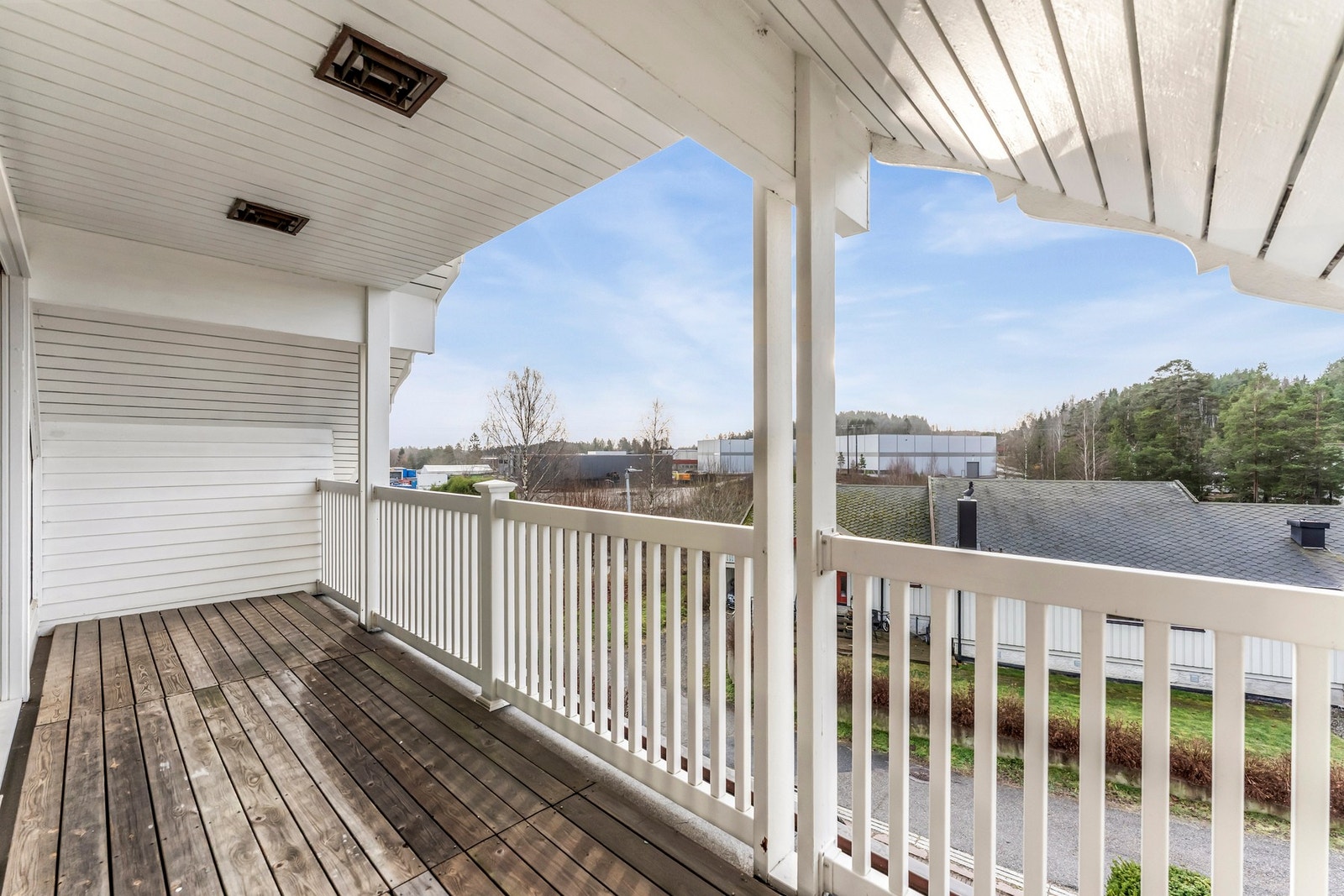 Balkong utenfor loftstuen Galleribilde