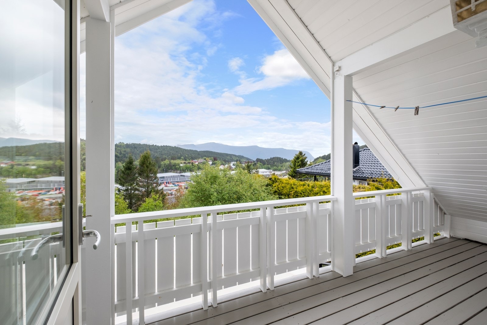 Flott utsikt Galleribilde