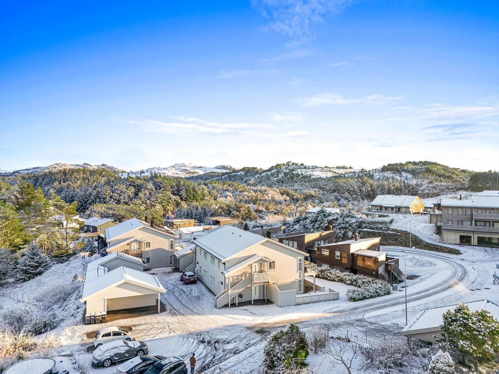 Carporten er like ved leiligheten Galleribilde