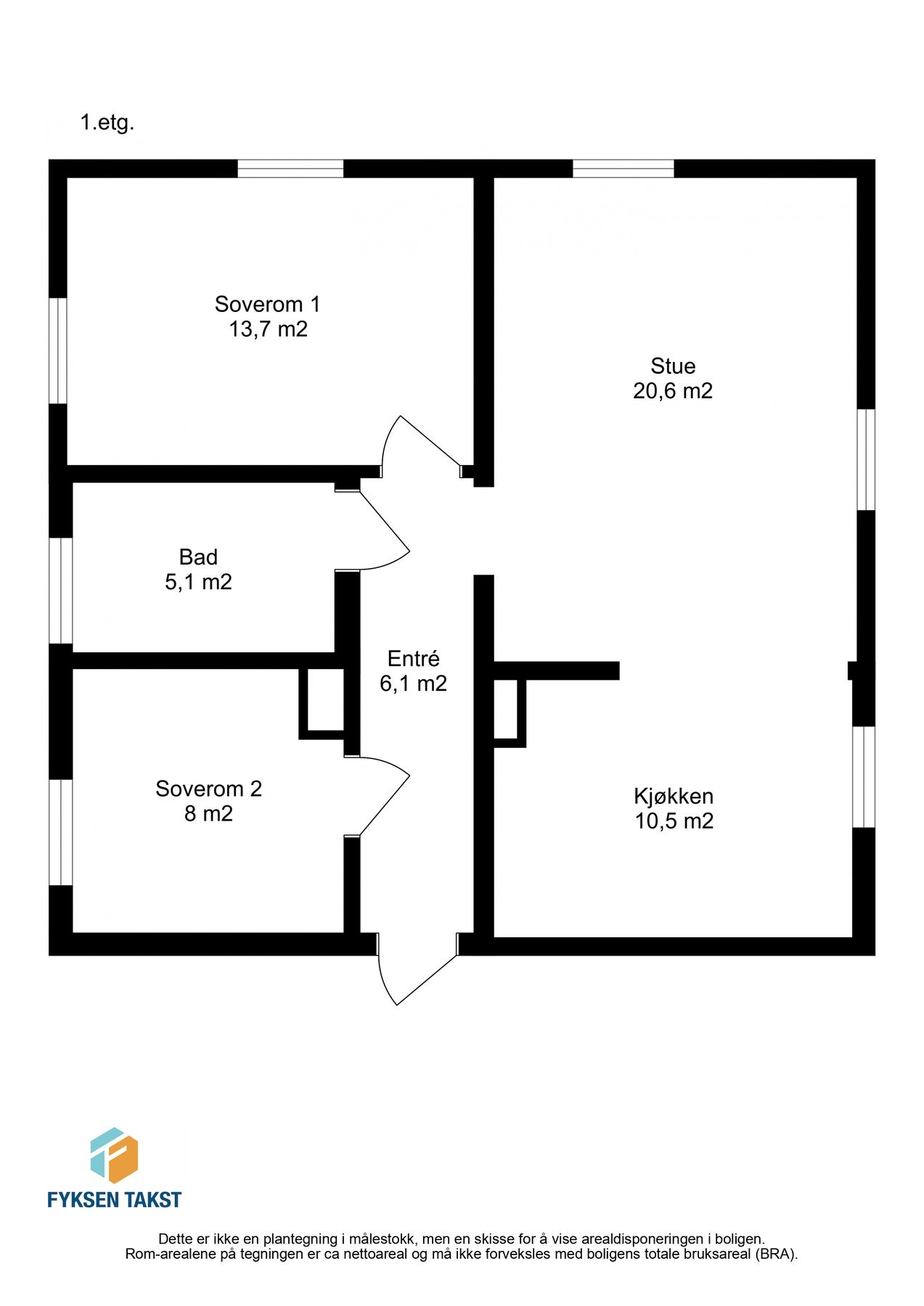Leiligheten har en særdeles god planløsning i byggets 1.etasje. Galleribilde