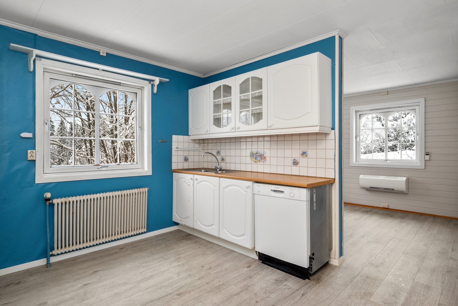 Kjøkkenet er på 13 kvm. Galleribilde