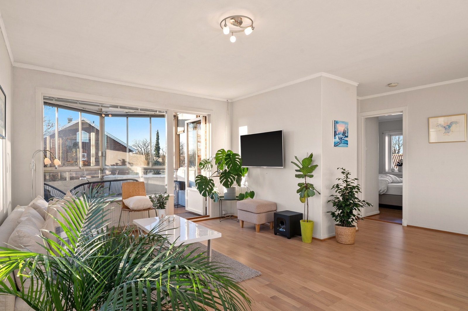 Det er to soverom Galleribilde