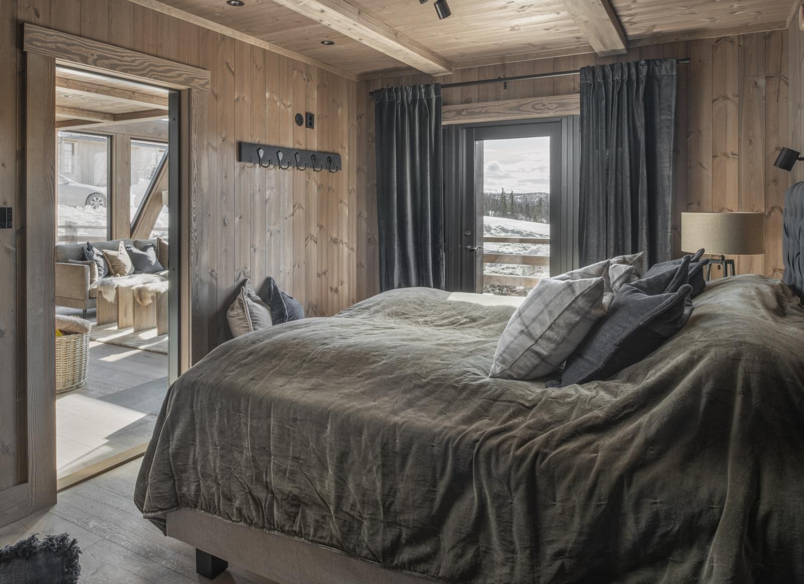 God størrelse på soverommene.