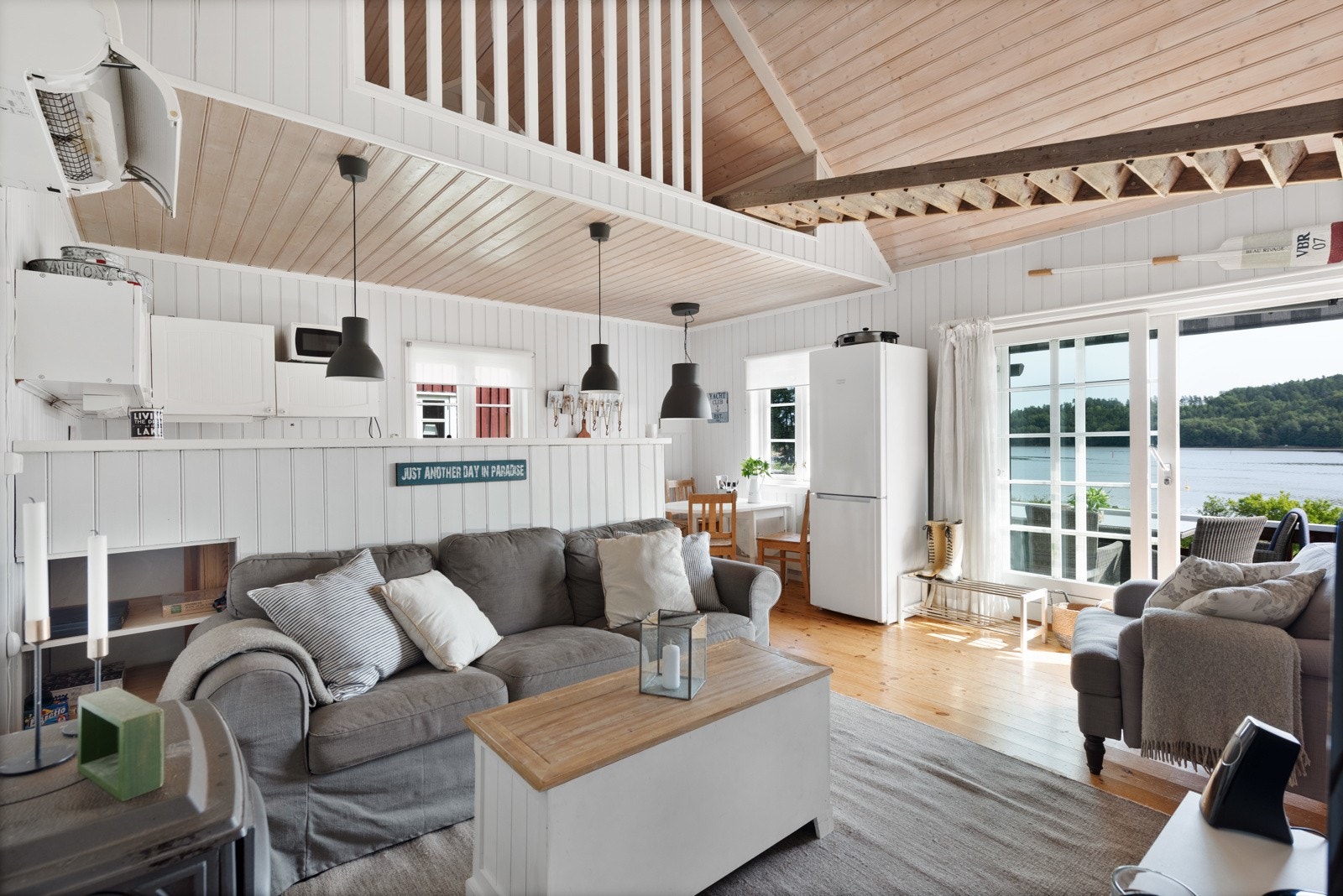 Her kan man huse gjester eller familie Galleribilde