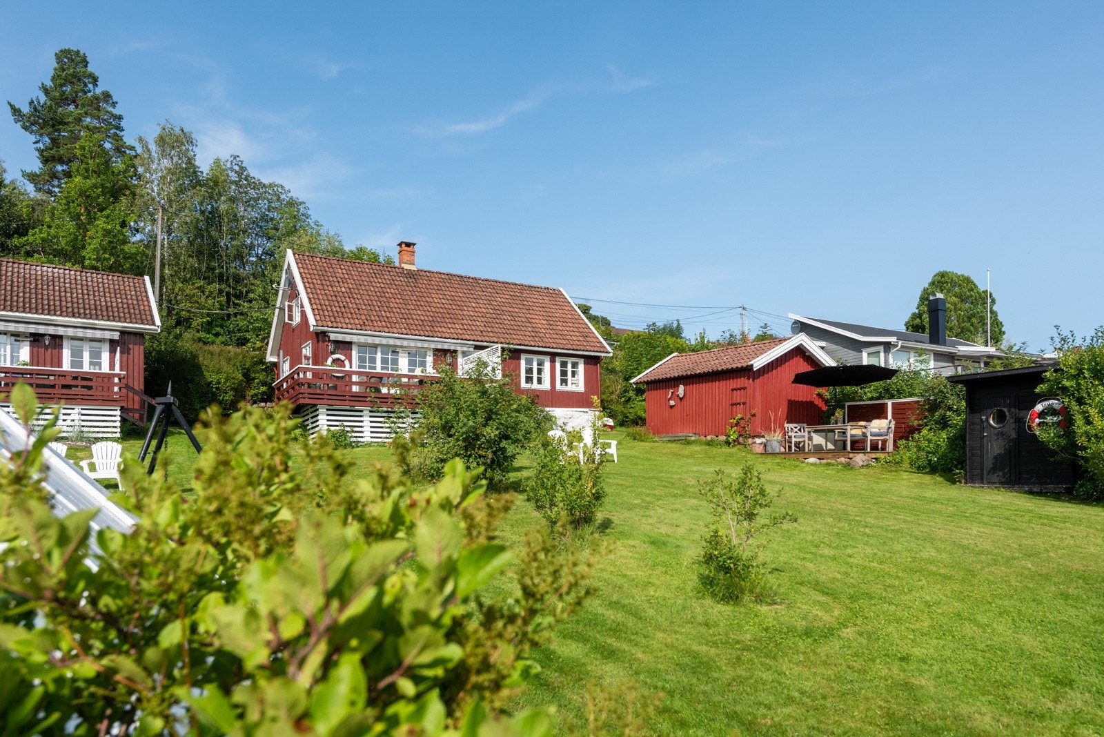 Uteplass er det også ved uteboden Galleribilde