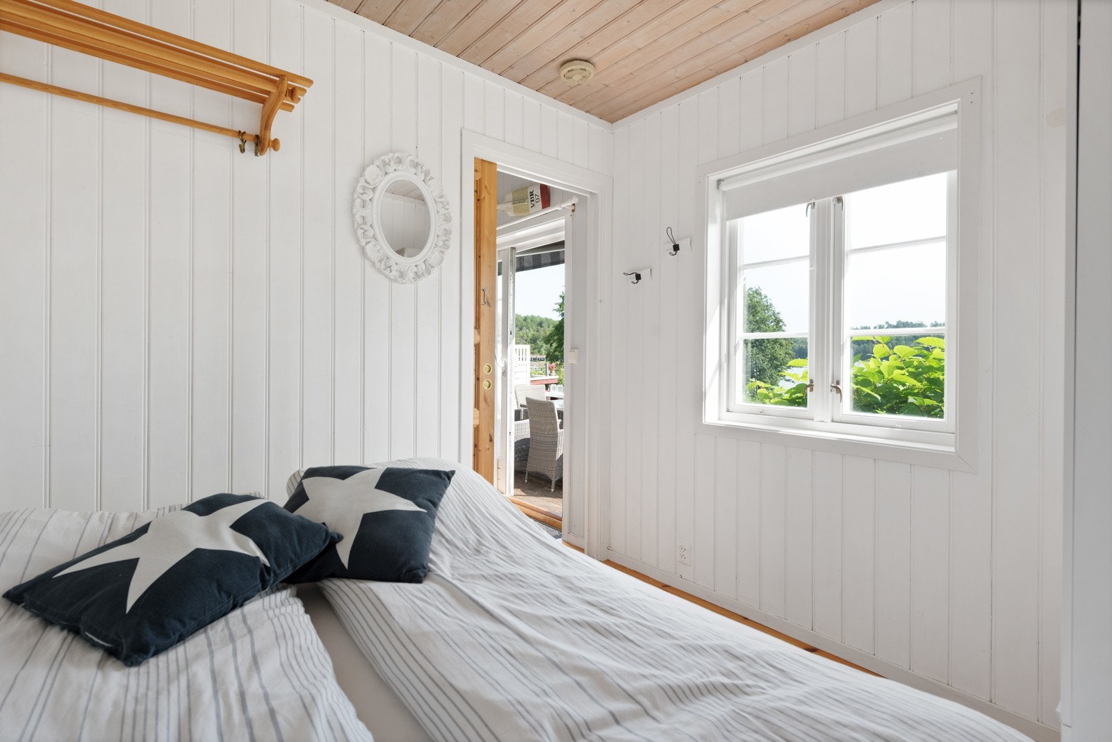 Det er 2 soverom i annekset Galleribilde