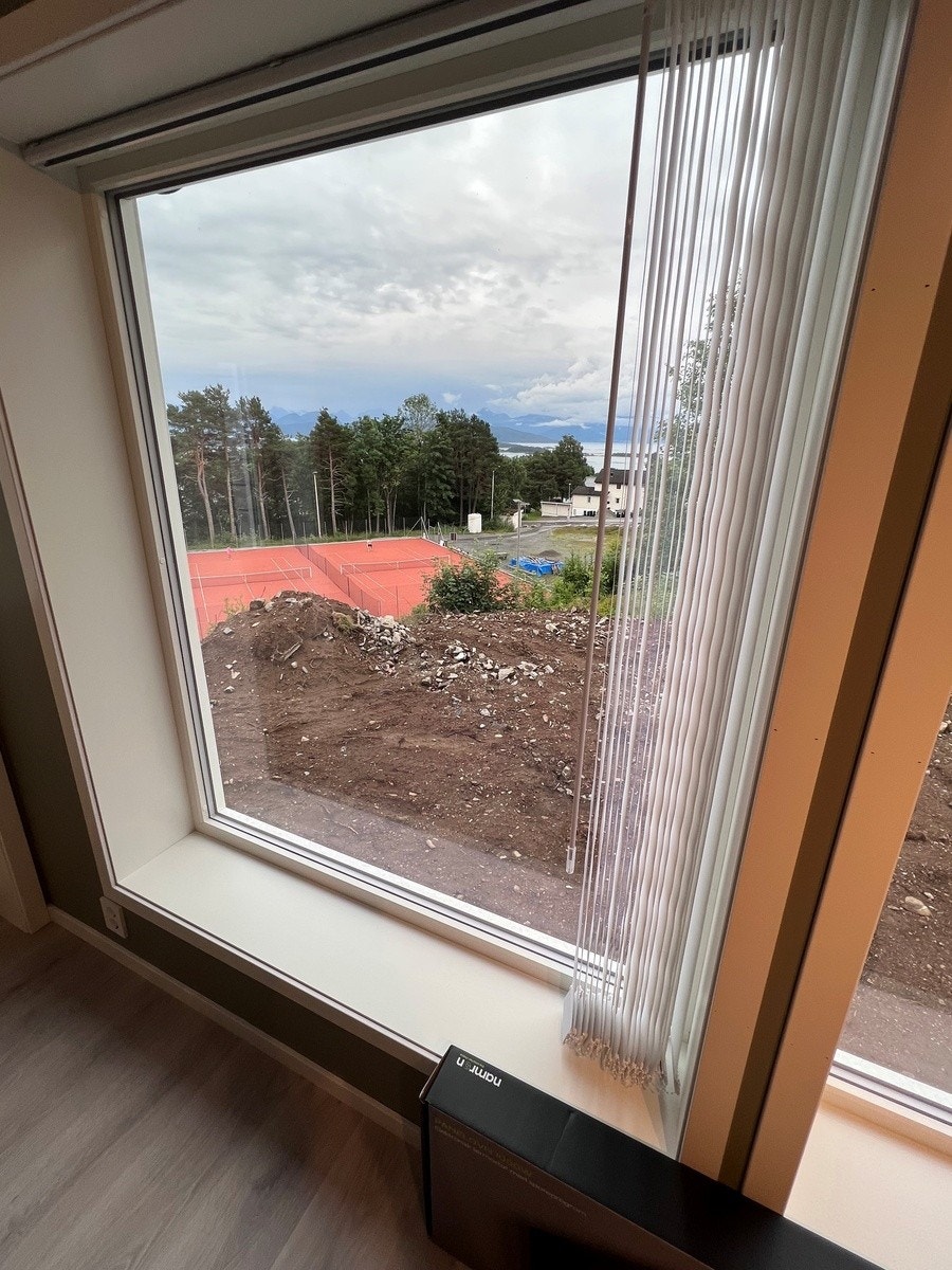 Utsikt- parkering opparbeides på fremside Galleribilde