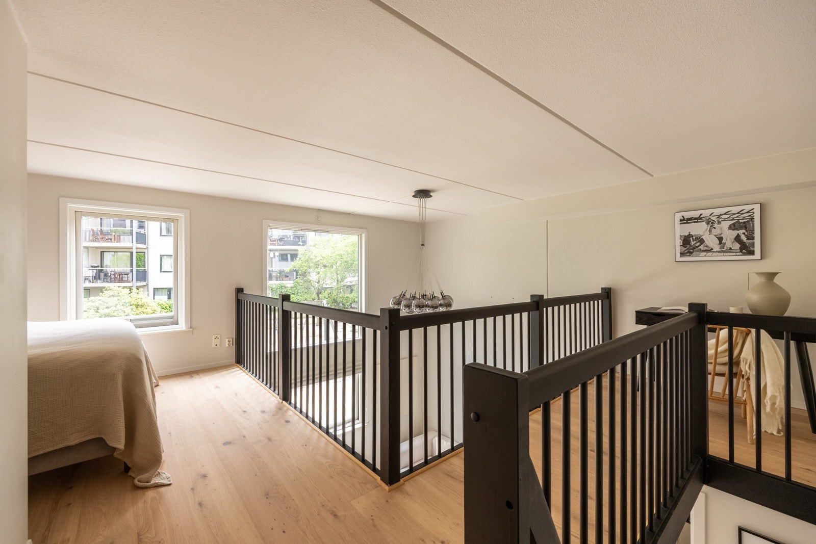 Mesaninet er romslig med flere innredningsmuligheter. Galleribilde