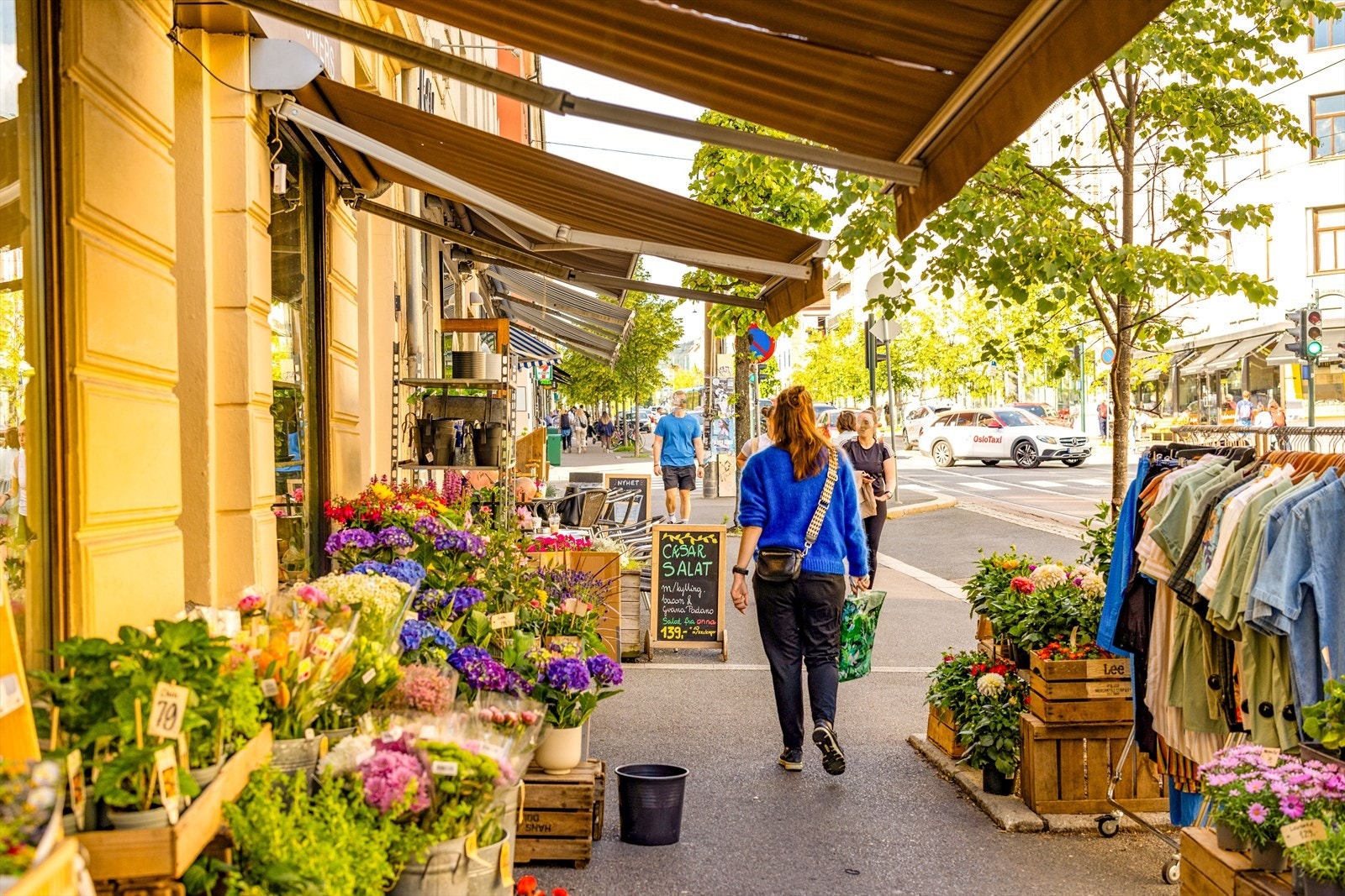 På Torshov er det flere koselige caféer og butikker i Vogts gate. Galleribilde