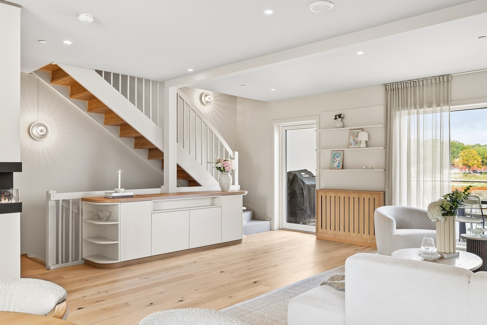 Alle overflater er fornyet med harmoniske og moderne farger. Galleribilde