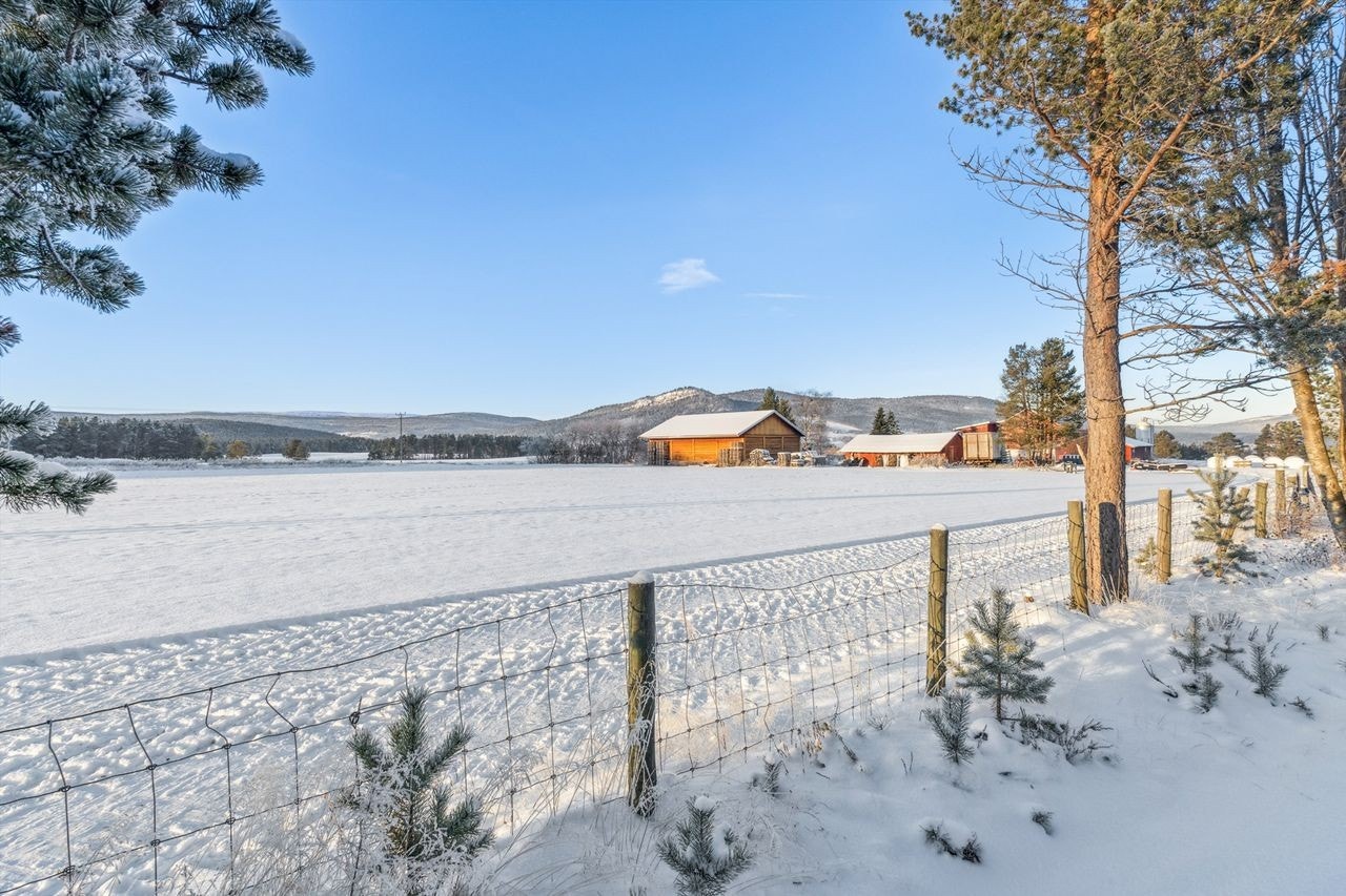Flott og åpen utsikt fra eiendom Galleribilde