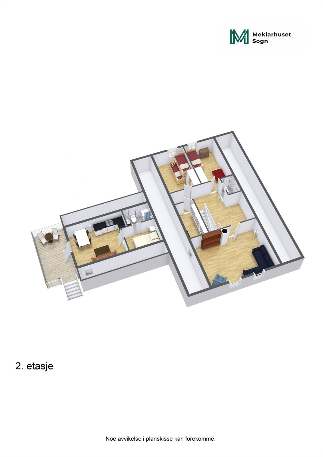 Planteikning 3D Galleribilde