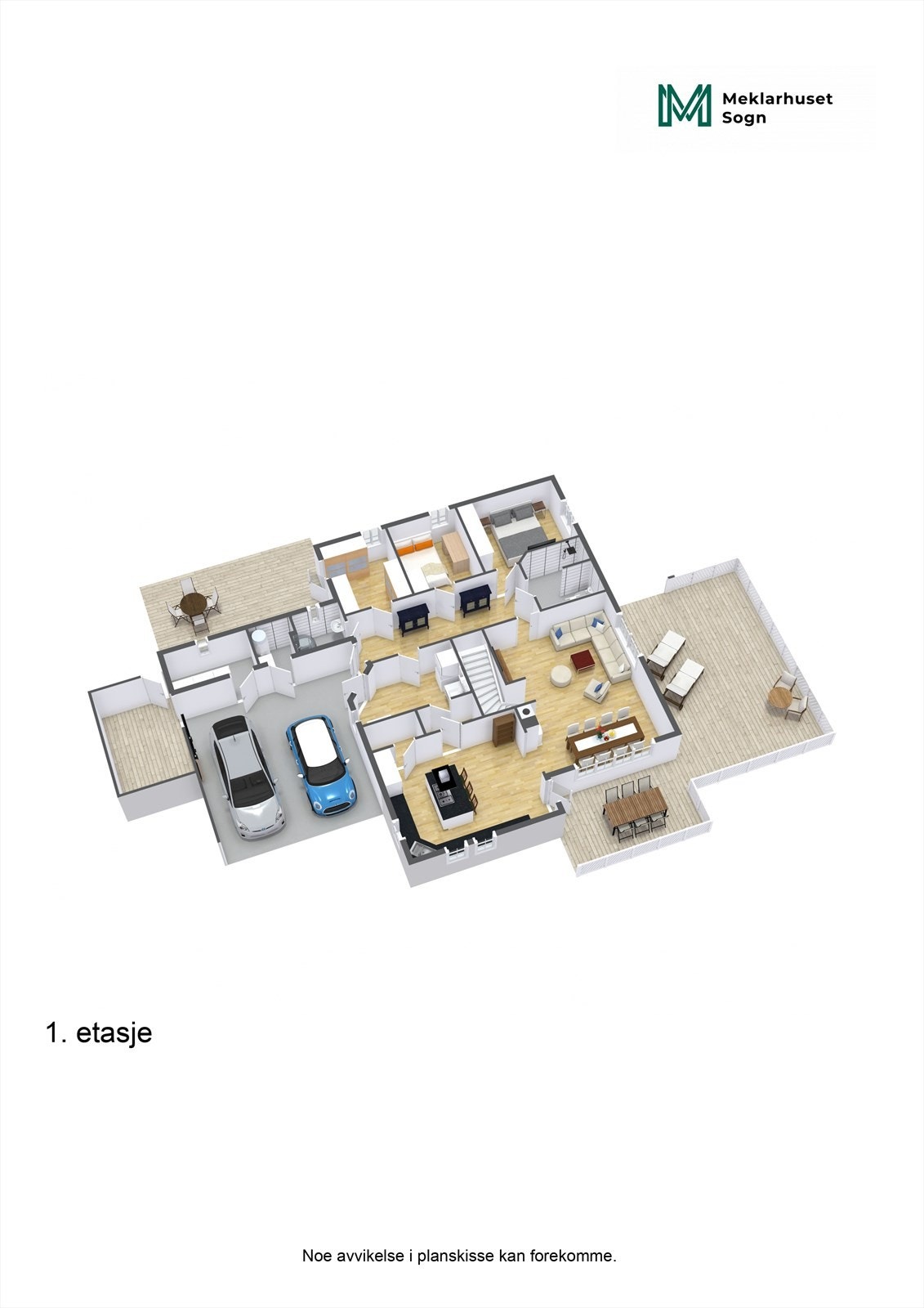 Planteikning 3D Galleribilde