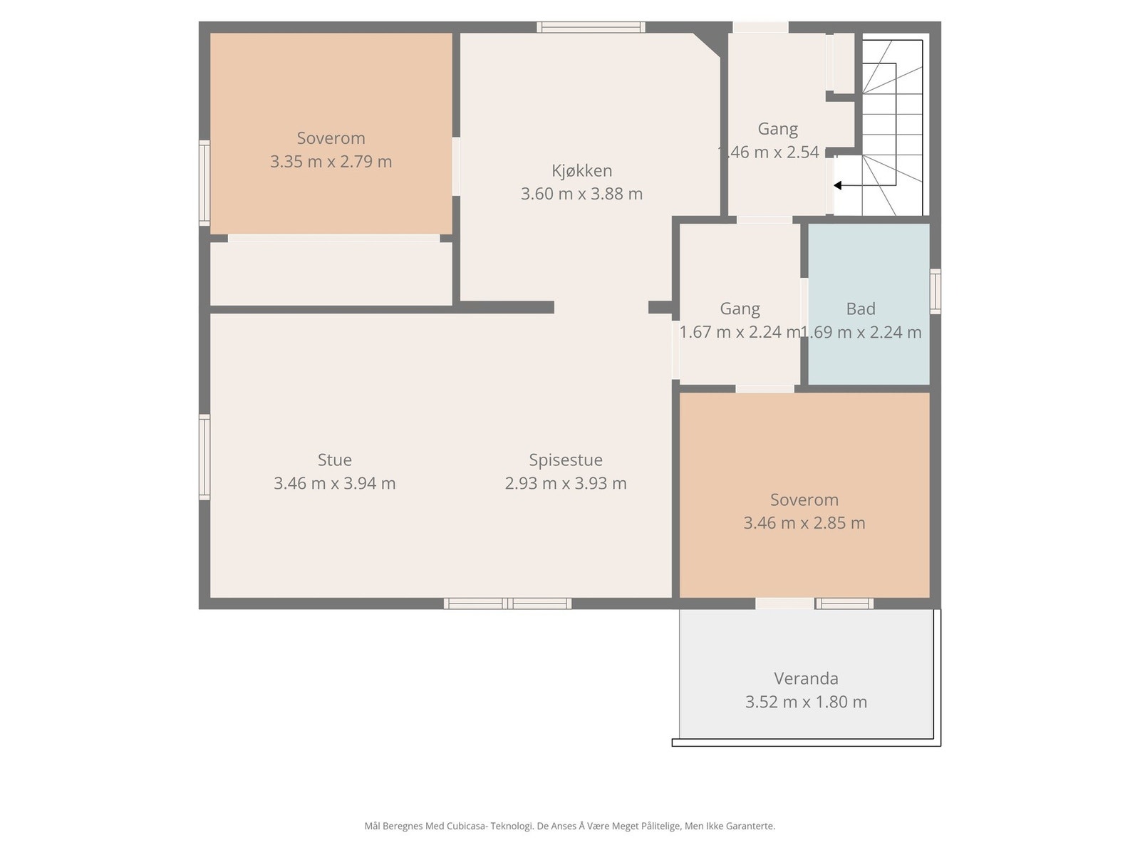 Planskisse - første etasje. Galleribilde