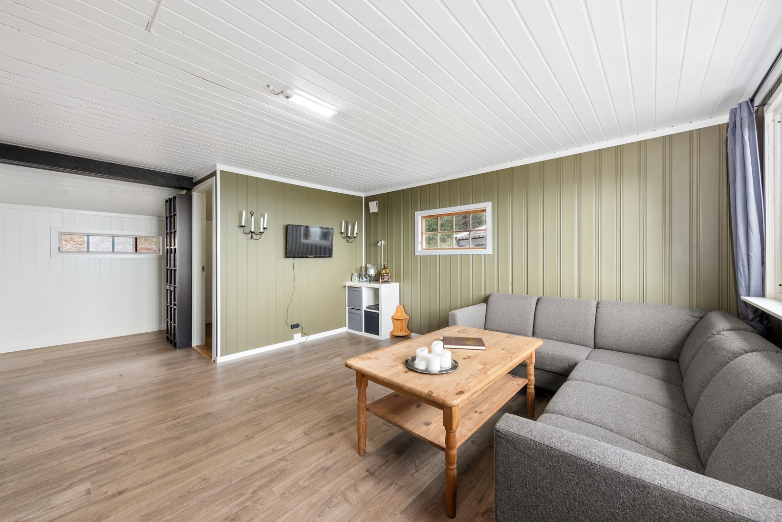 Hytta har en gjennomgående god planløsning. Galleribilde