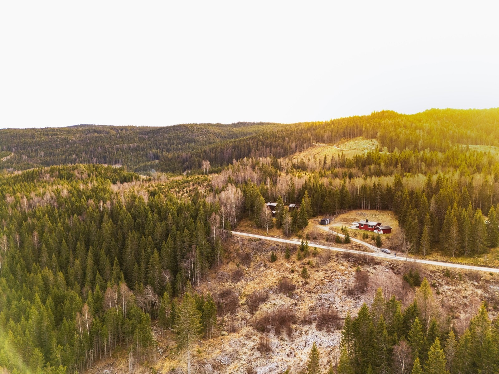 Fra hytta er det ca. 30 minutter til Vikersund sentrum hvor du har enkel tilgang til dagligvare og servicetilbud. Galleribilde