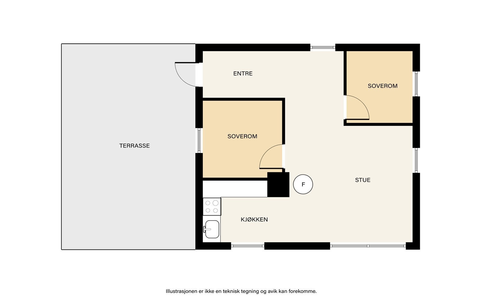 Plantegning. Galleribilde