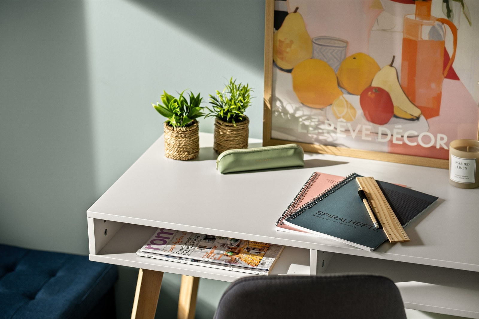 Detaljbilde fra det minste soverommet. Galleribilde