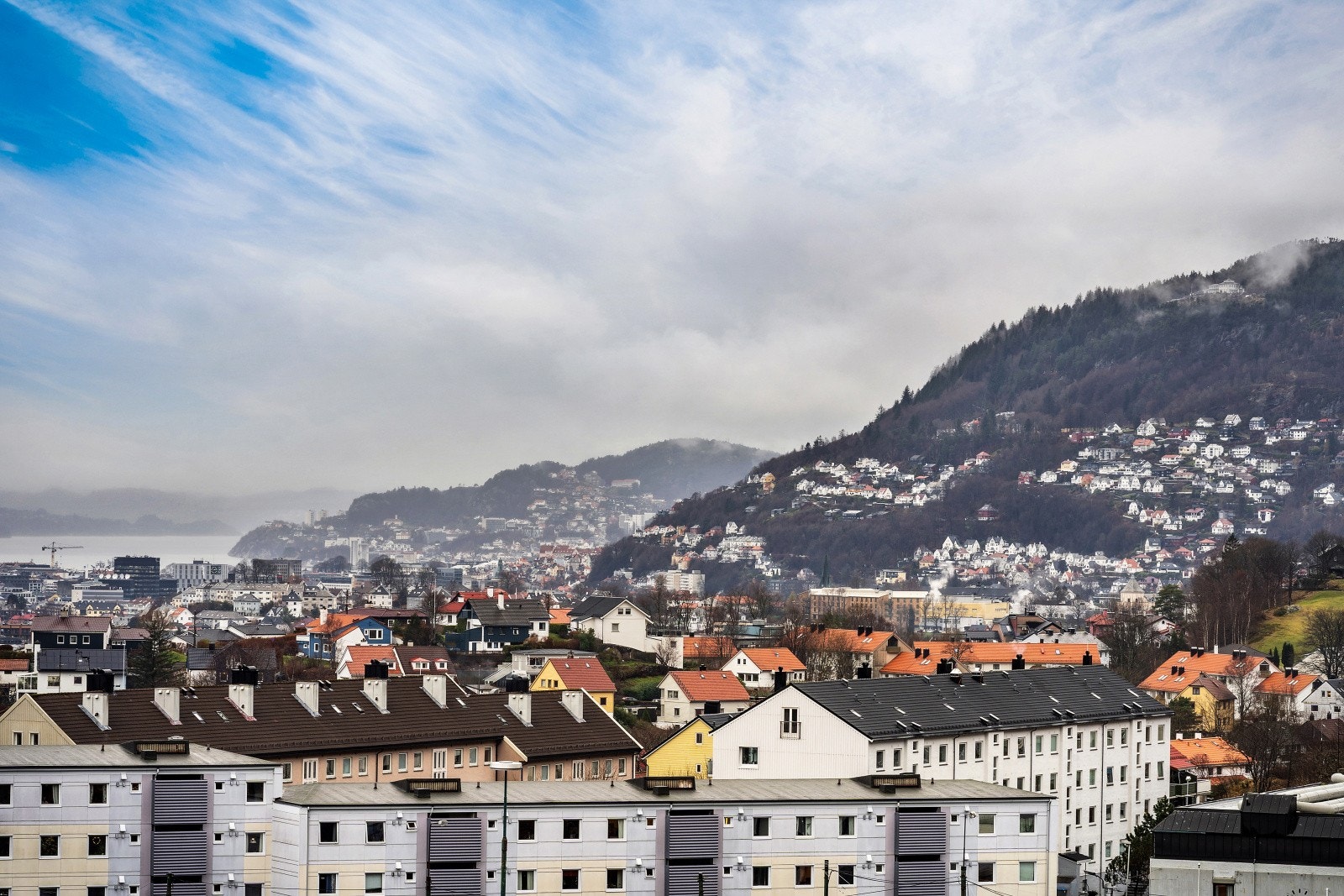 Utsikt fra balkongen. Galleribilde