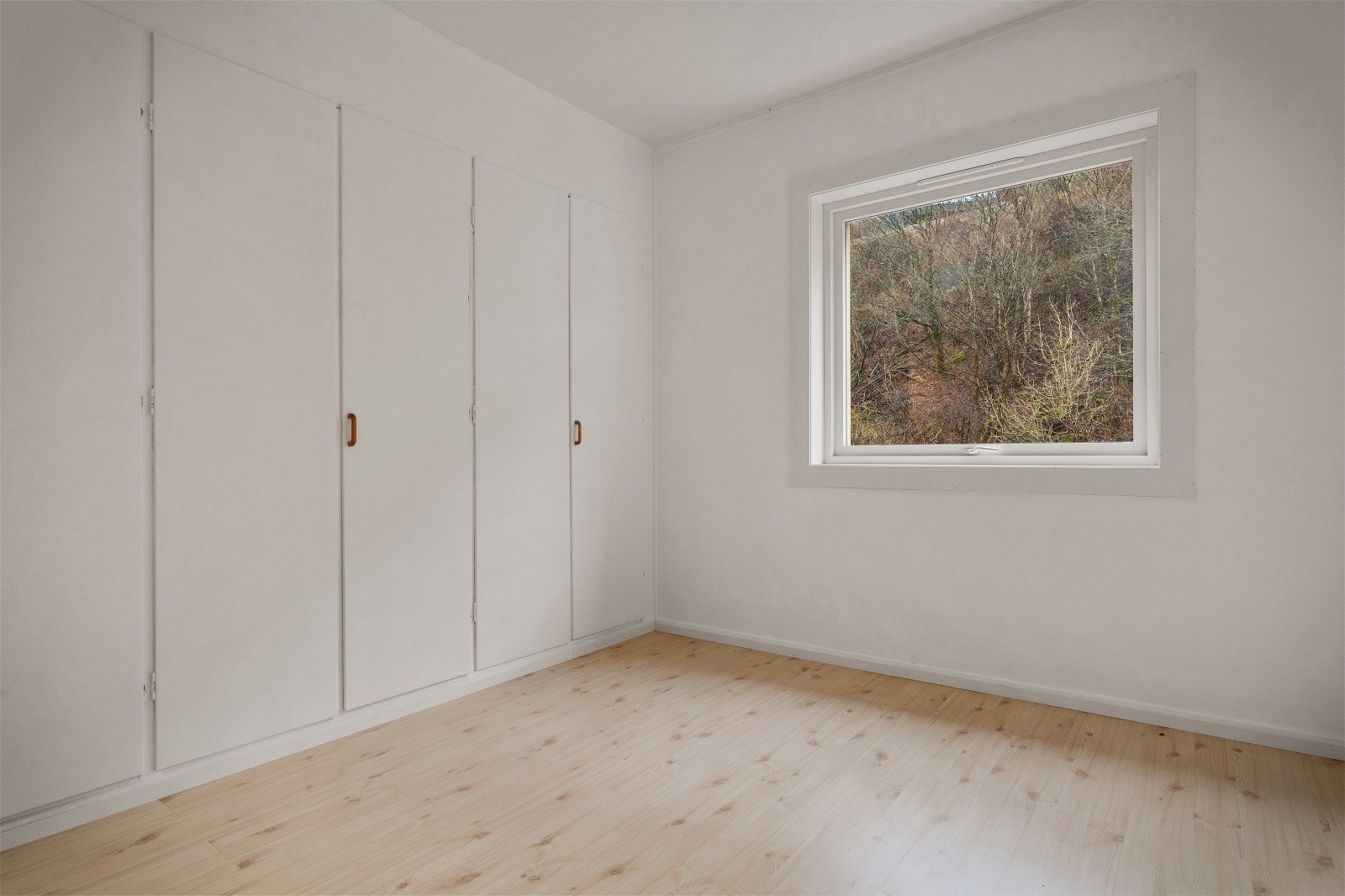 Her er det romslig innebygget garderobe. Galleribilde