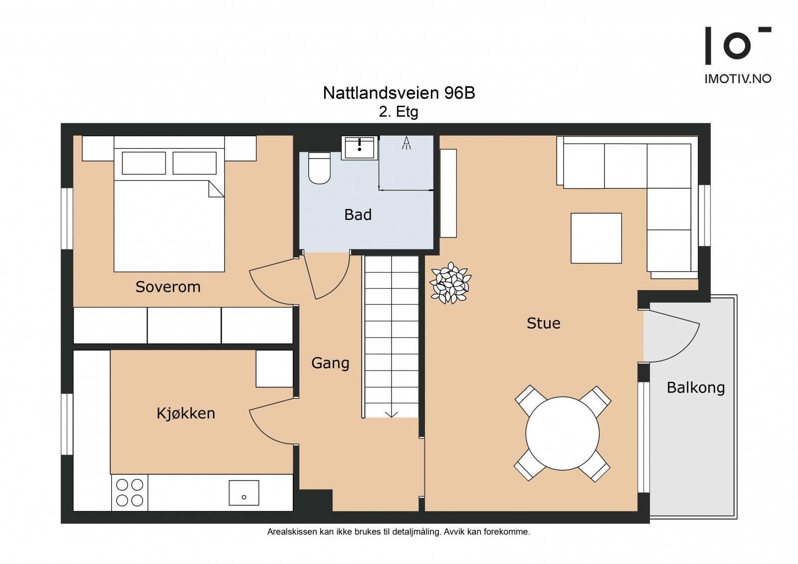 Plantegning 8. etasje. Galleribilde