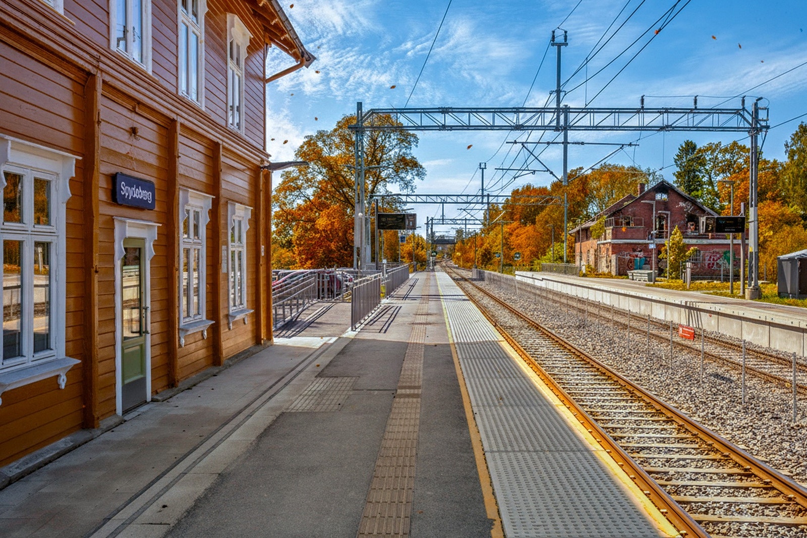 Togstasjonen i Spydeberg Galleribilde