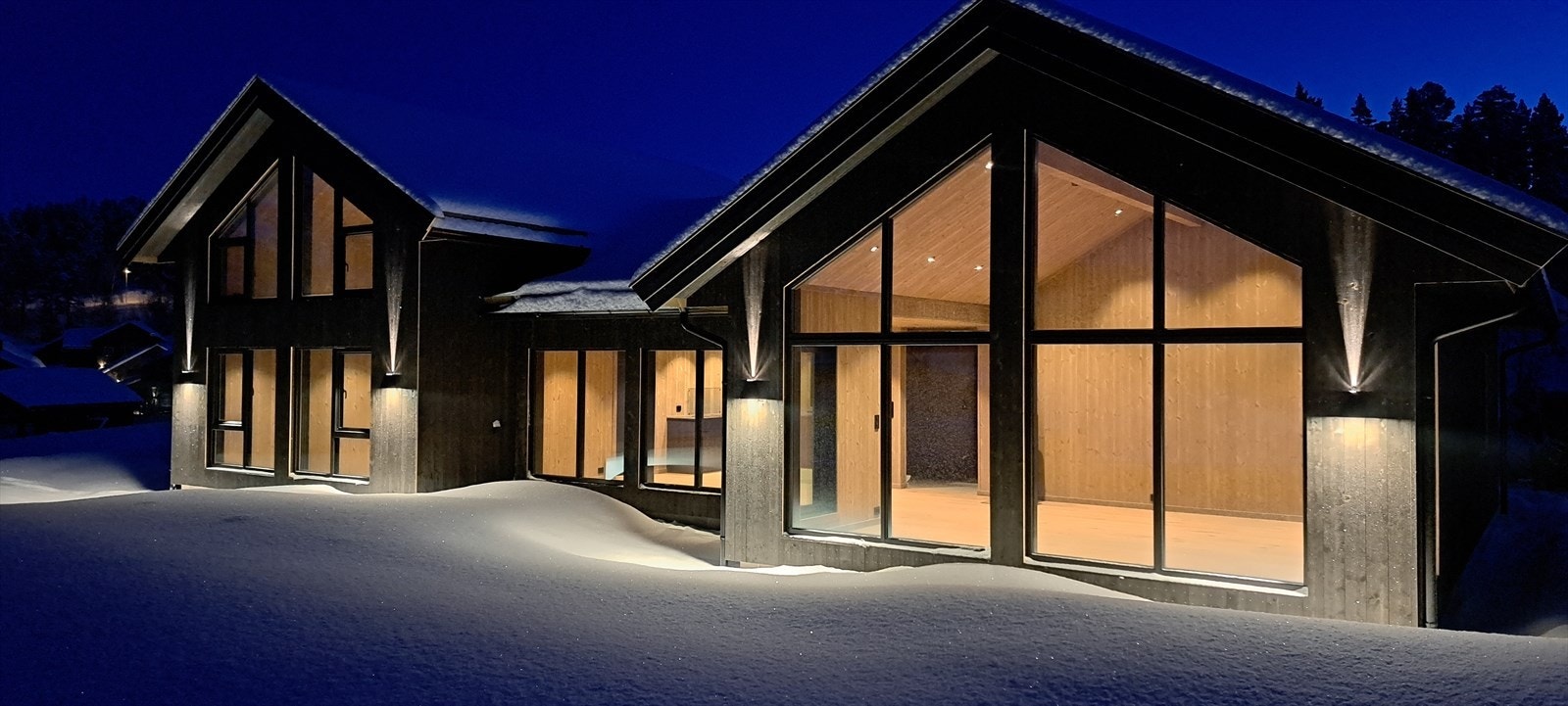 Vinterbilde - stemning Galleribilde